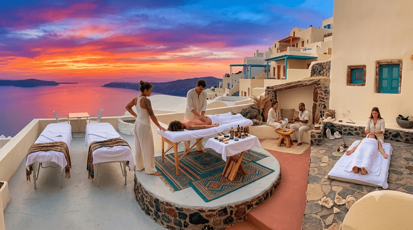 Holistic healing atmosphere